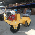 9HP Gasoline Powered 700kg Double Small Vibrating Roller